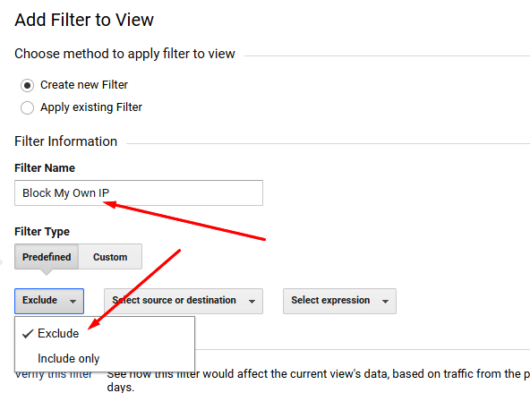 How to Stop Google Analytics From Tracking Your Own Visits & Previews 3 block-and-exclude-IP