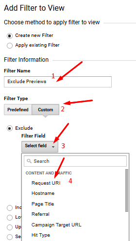 How to Stop Google Analytics From Tracking Your Own Visits & Previews 7 exclude previews in google analytics