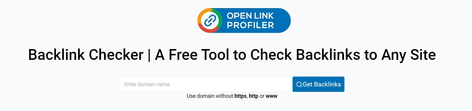 Best Free Backlink Checker Tools in 2026 (Tried & Tested) 6 openlink profiler free backlink check tools online
