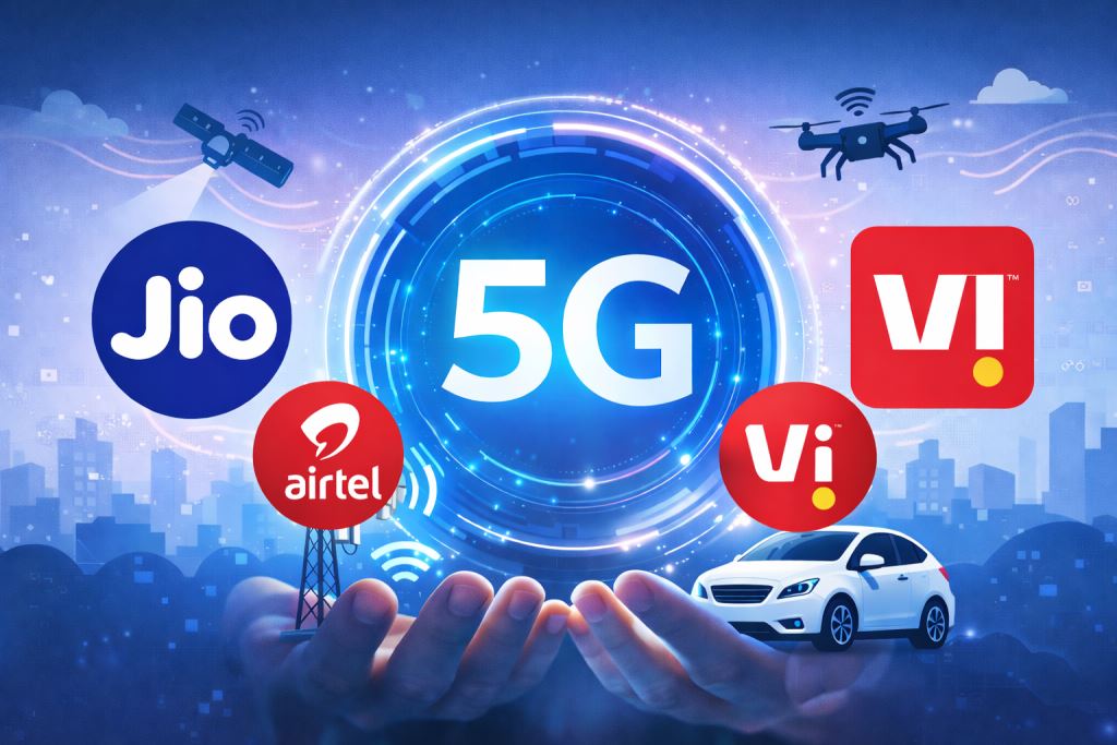 jio, airtel, vi 5g technology
