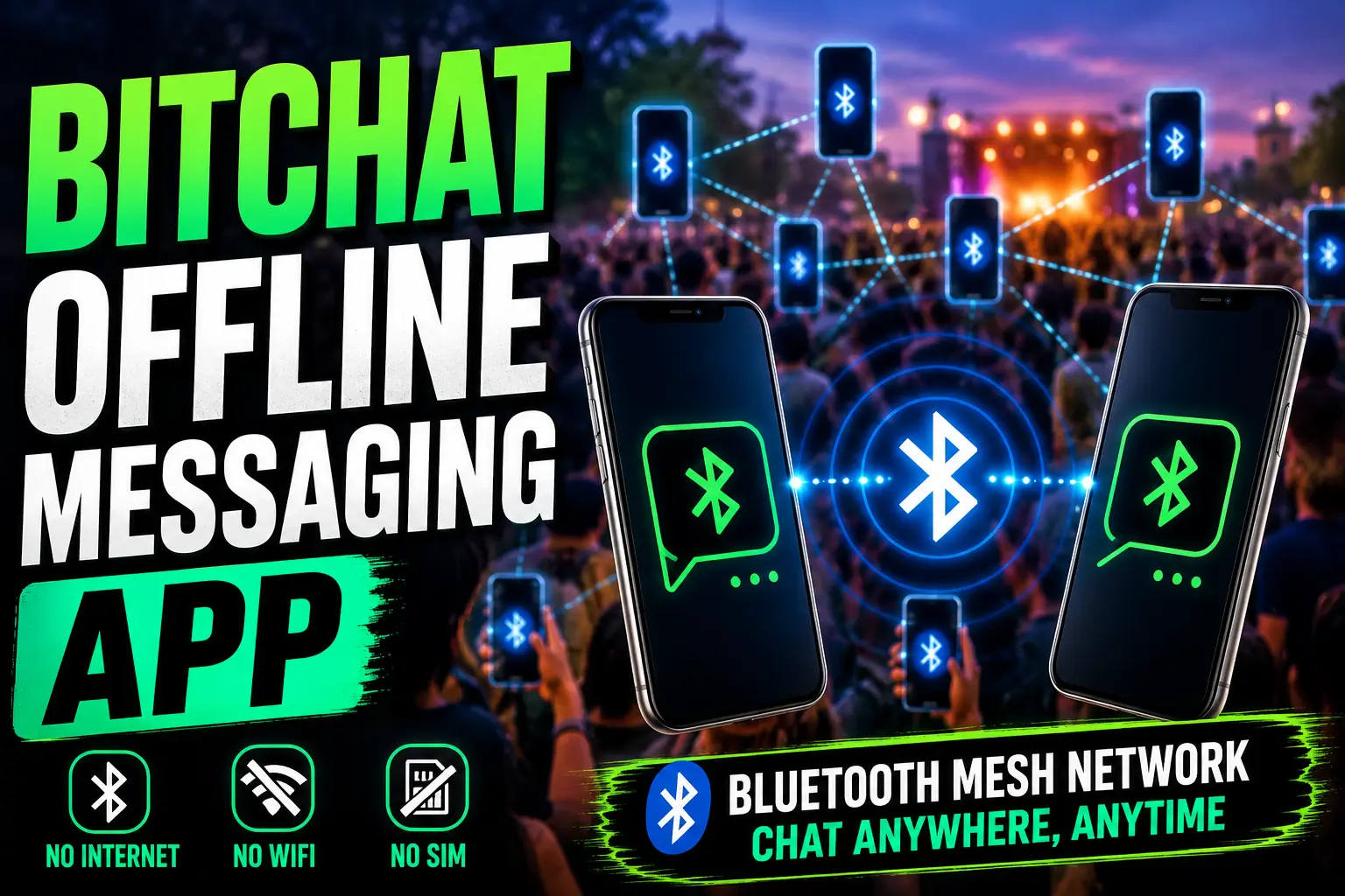 What Is Bitchat? The App That Lets You Text Without Wi-Fi or Signal 1 what is bitchat offline messaging app and how it works