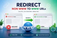 How to Redirect non www to www URLs in Linux & Windows Servers